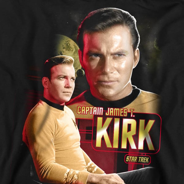 Star Trek Unisex Adult Captain Kirk Sweatshirt