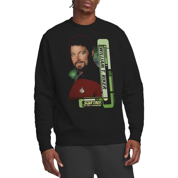 Star Trek Unisex Adult Riker Sweatshirt