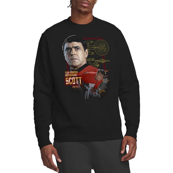 Star Trek Unisex Adult Chief Engineer Scott Sweatshirt