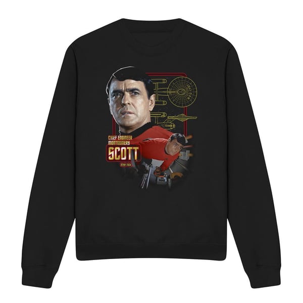 Star Trek Unisex Adult Chief Engineer Scott Sweatshirt