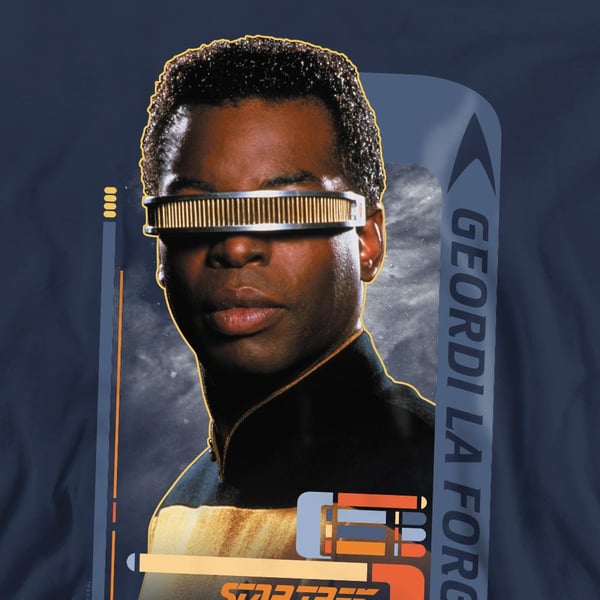 Star Trek Unisex Adult Geordi La Forge Sweatshirt