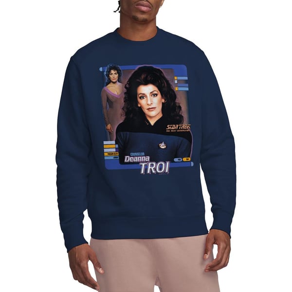 Star Trek Unisex Adult Deanna Troi Sweatshirt