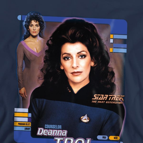 Star Trek Unisex Adult Deanna Troi Sweatshirt