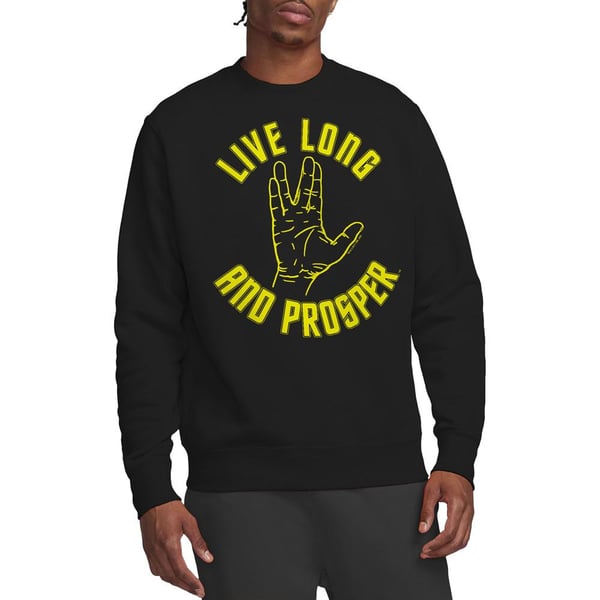Star Trek Unisex Adult Live Long Hand Sweatshirt