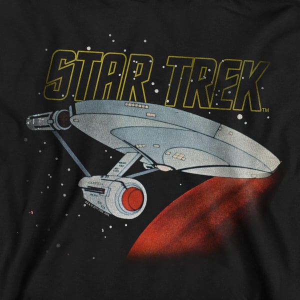 Star Trek Unisex Adult Enterprise Retro Sweatshirt