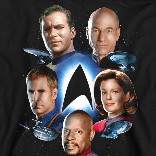 Star Trek Unisex Adult Starfleet´s Finest Sweatshirt