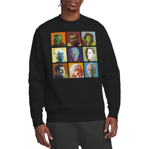 Star Trek Unisex Adult Alien Squares Sweatshirt