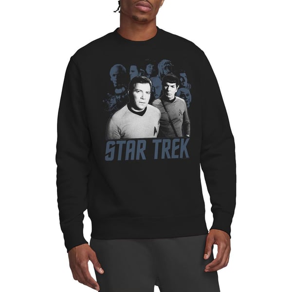 Star Trek Unisex Adult Kirk Spock & Company Sweatshirt