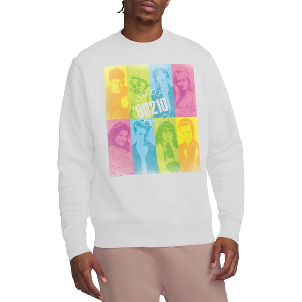 90210 Unisex Adult Color Block of Friends Sweatshirt