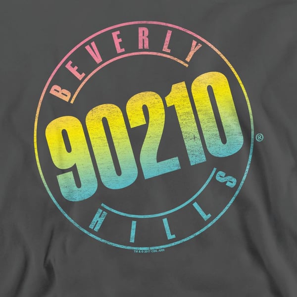 90210 Unisex Adult Colour Blend Logo Sweatshirt