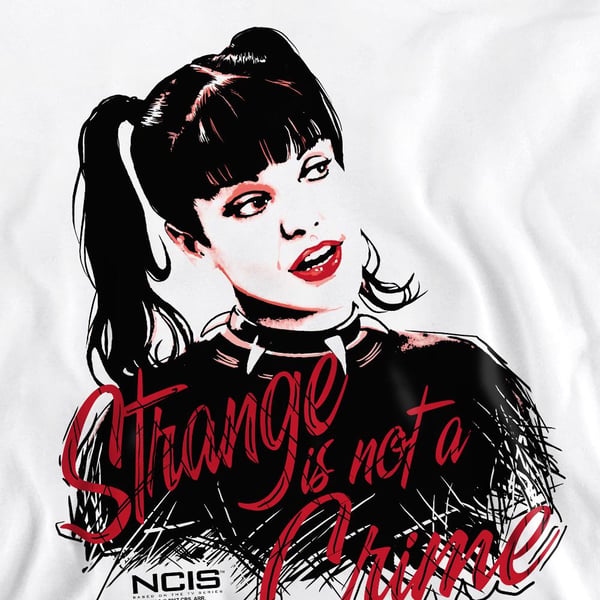 NCIS Unisex Adult Strange Is Not A Crime Sweatshirt