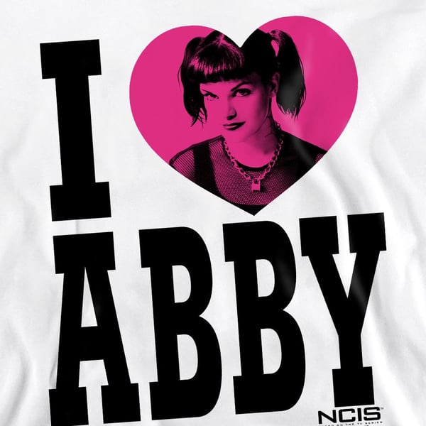 NCIS Unisex Adult I Heart Abby Sweatshirt