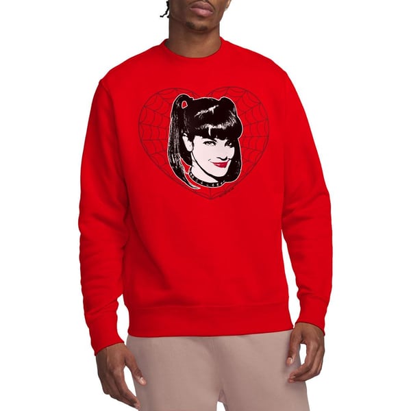NCIS Unisex Adult Abby Heart Sweatshirt