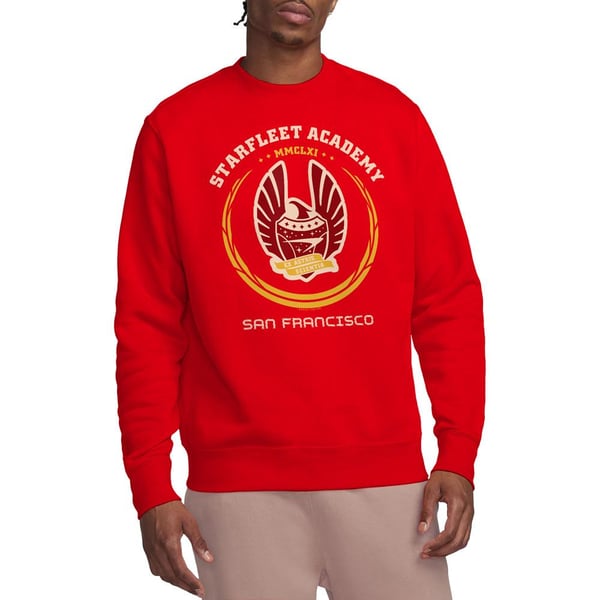 Star Trek Unisex Adult Academy Heraldry Sweatshirt