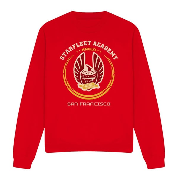 Star Trek Unisex Aikuisten Akatemian vaakunapaita