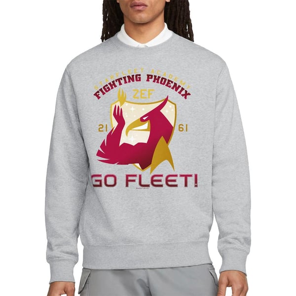 Star Trek Unisex Adult Fighting Phoenix Sweatshirt