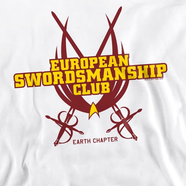 Star Trek Unisex Adult Swordsmanship Club Sweatshirt