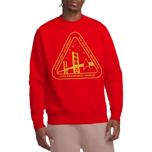 Star Trek Unisex Adult Gold Academy Sweatshirt