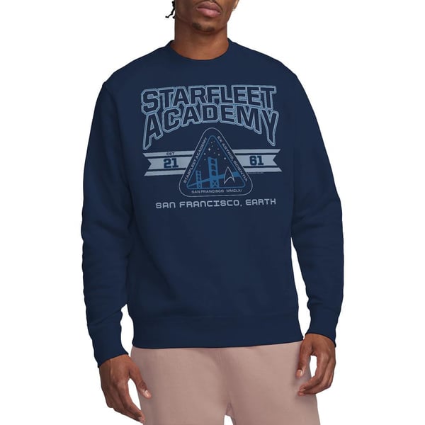 Star Trek Unisex Adult Starfleet Academy Earth Sweatshirt