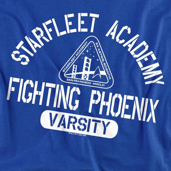Star Trek Unisex Adult Varsity Sweatshirt