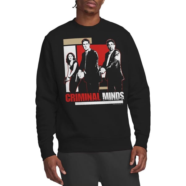 Criminal Minds Unisex Adult Guns Drawn Sweatshirt