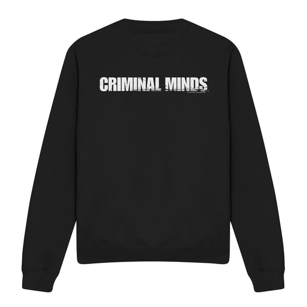 Criminal Minds Unisex Adult Logo Sweatshirt