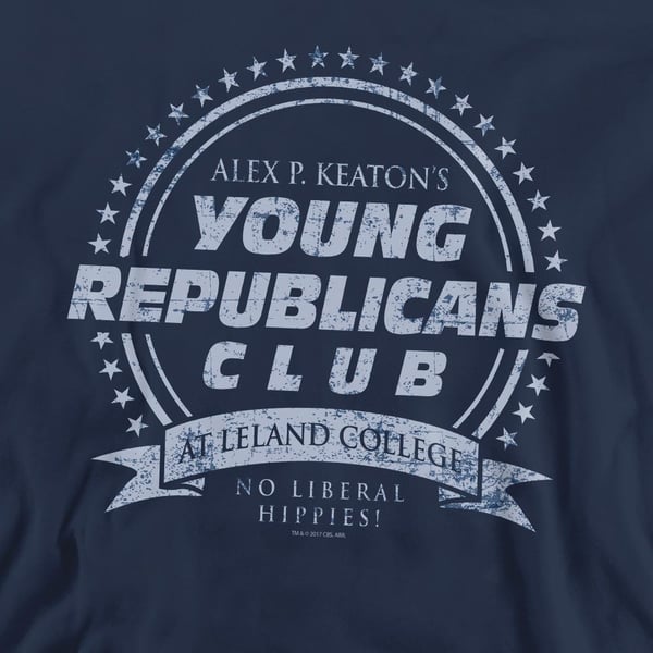 Family Ties Unisex Adult Young Republicans Club Sweatshirt