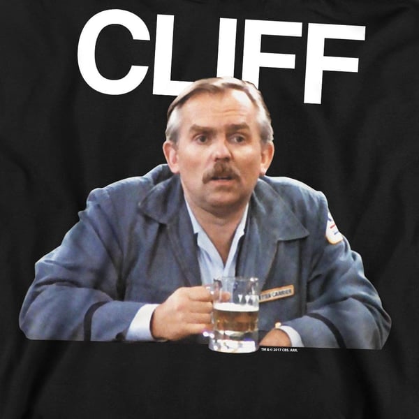 Cheers Unisex Adult Cliff Clavin Sweatshirt