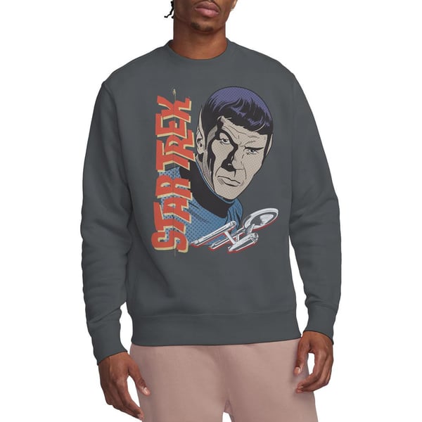 Star Trek: The Original Series Unisex Aikuisten Spock Vintage Collegepaita
