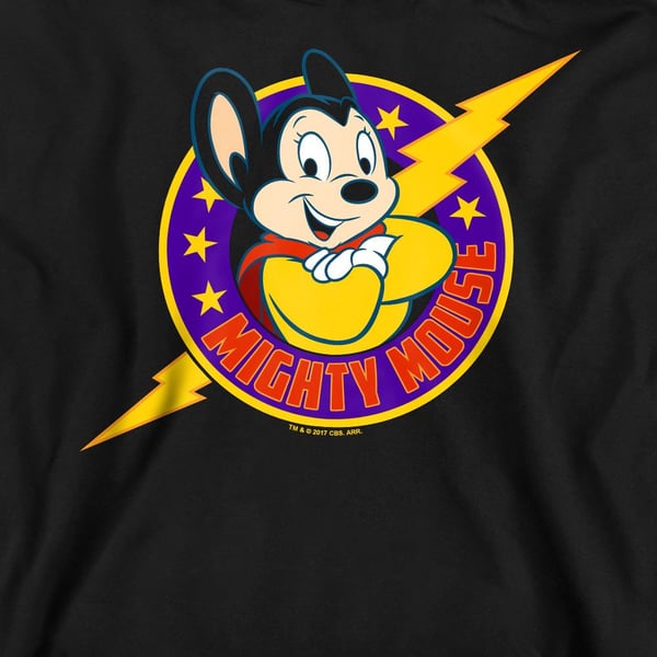 Mighty Mouse Unisex Adult Mighty Hero Sweatshirt