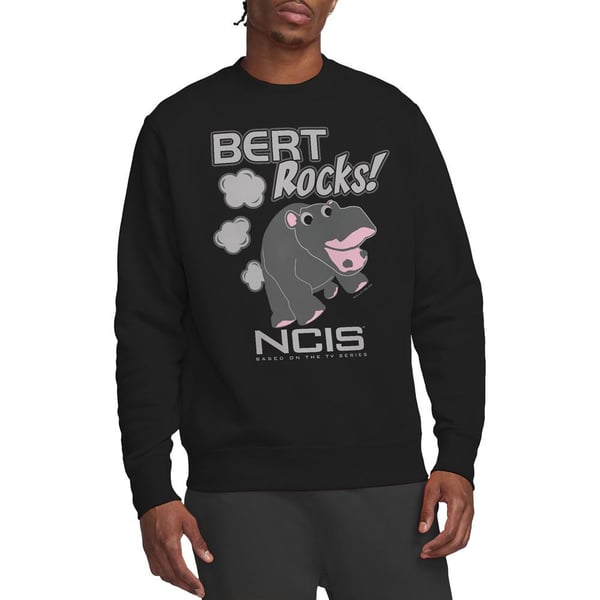 NCIS Unisex Adult Bert Rocks Sweatshirt