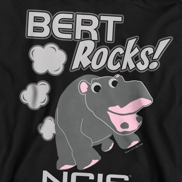 NCIS Unisex Adult Bert Rocks Sweatshirt