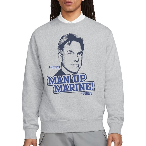 NCIS Unisex Adult Man Up Sweatshirt