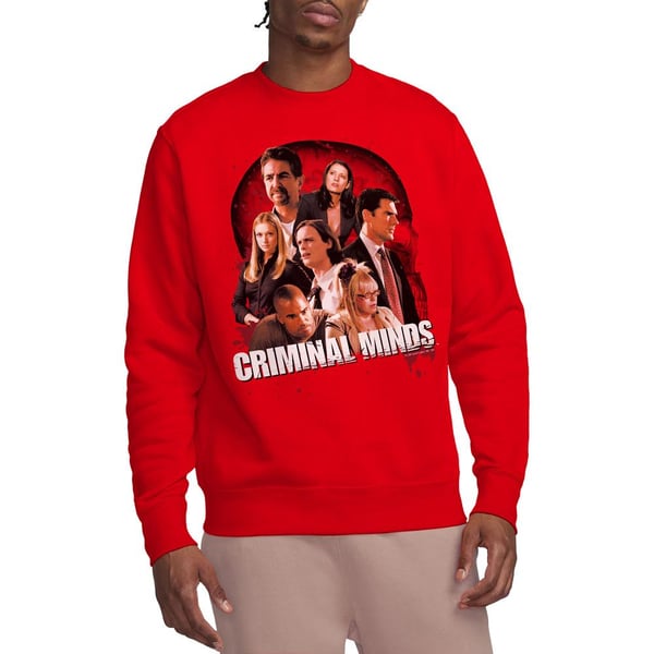 Criminal Minds Unisex Adult Brain Trust Sweatshirt