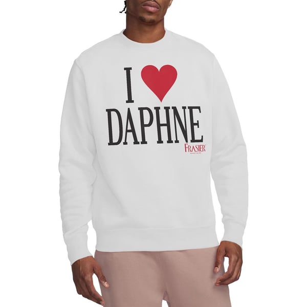 Frasier Unisex Adult I Heart Daphne Sweatshirt