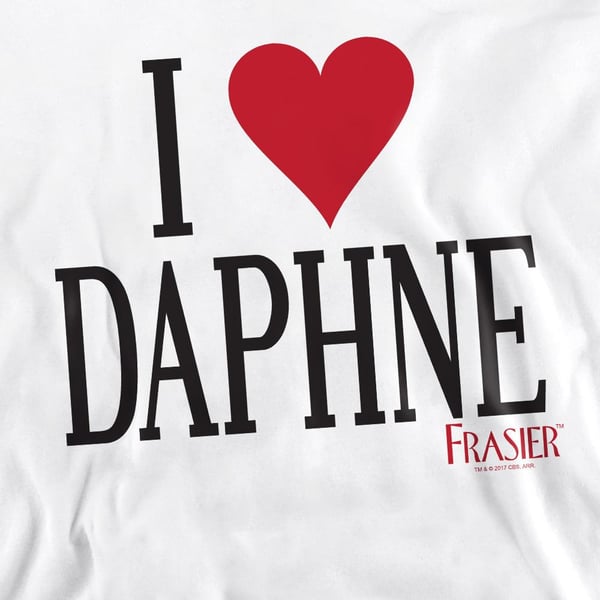 Frasier Unisex Adult I Heart Daphne Sweatshirt