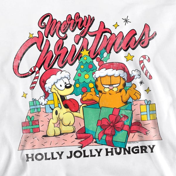 Garfield Unisex aikuisten hyvää joulua -collegepaita