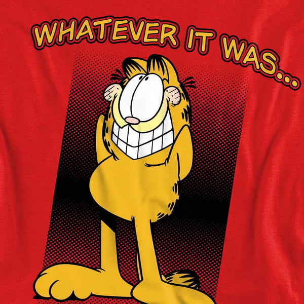 Garfield Unisex Adult I Didn´t Do It Sweatshirt