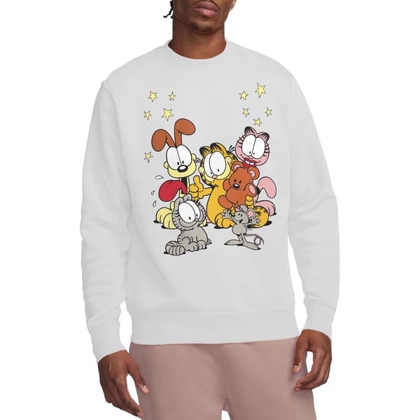 Garfield Unisex Adult Friends Are Best Sweatshirt