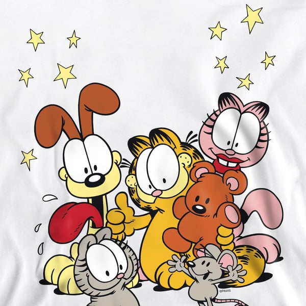 Garfield Unisex Adult Friends Are Best Sweatshirt