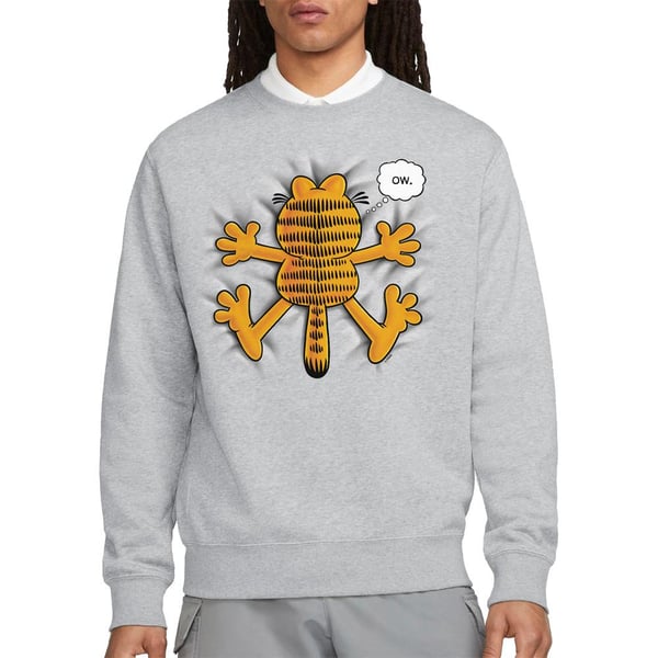Garfield Unisex Adult Ow Sweatshirt