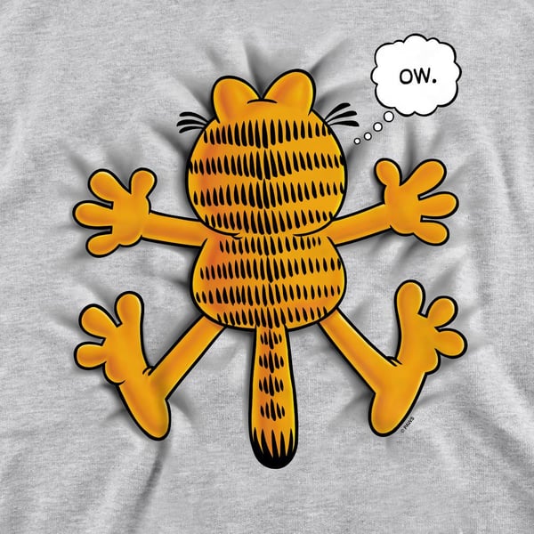 Garfield Unisex Adult Ow Sweatshirt