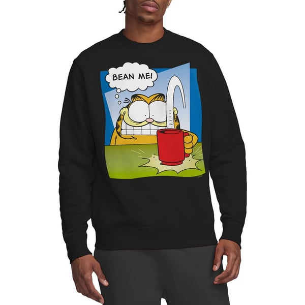 Garfield Unisex Adult Bean Me Sweatshirt