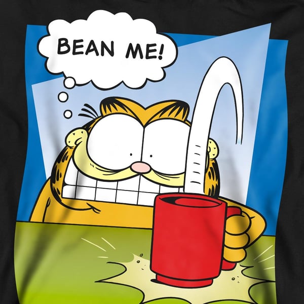 Garfield Unisex Adult Bean Me Sweatshirt