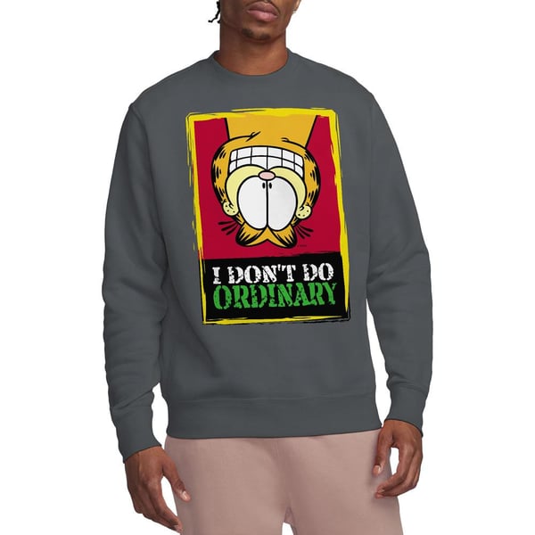 Garfield Unisex Adult I Don´t Do Ordinary Sweatshirt