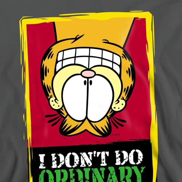 Garfield Unisex Adult I Don´t Do Ordinary Sweatshirt