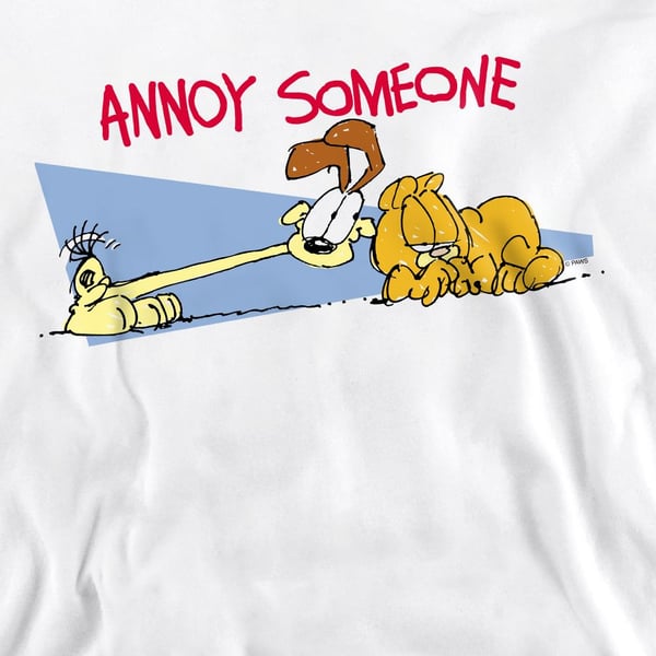 Garfield Unisex Adult Annoy Someone Sweatshirt
