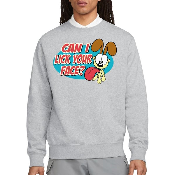 Garfield Unisex Adult Question Sweatshirt