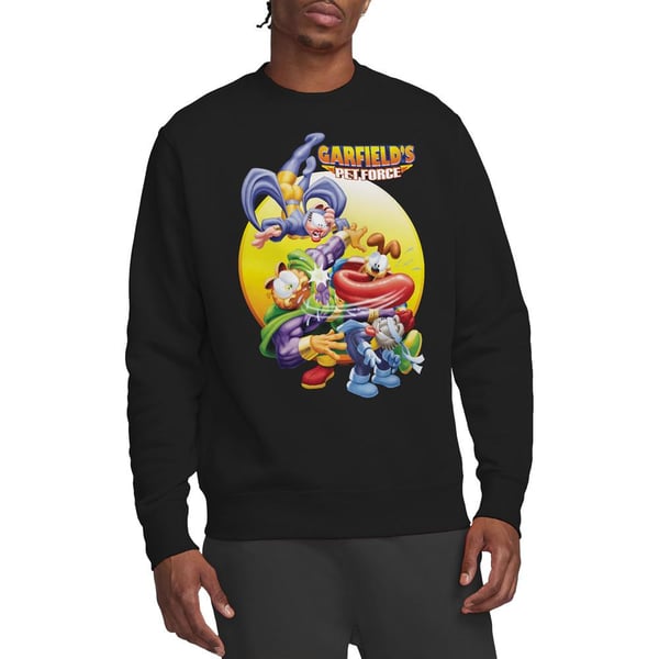 Garfield Unisex Adult Tongue Of Doom Sweatshirt