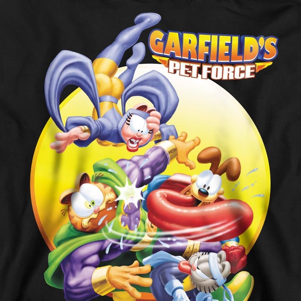 Garfield Unisex Adult Tongue Of Doom Sweatshirt